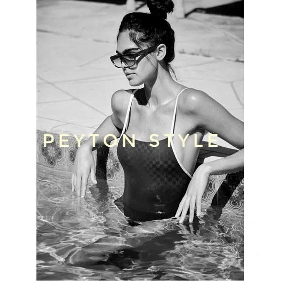 ACACIA - Piped Peyton Full Piece Swimsuit in Citrine - XL - Picture 2 of 16